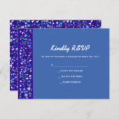 スターウォールバーバルミツワー返信 出欠カード (正面/裏面)