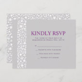 スターウォール ユダヤ教式場 結婚式招待状 返信 招待状 (正面/裏面)