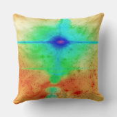 スターエクスプローション抽象芸術装飾用クッション クッション (裏面)