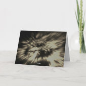 スターエクスプローション誕生日カード カード (裏面)