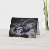 スターエクスプローション誕生日カード カード (裏面)