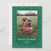 スターエレガントフレームダークグリーンOne写真 シーズンカード (正面)