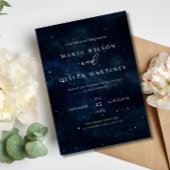 スターエレガントリーナイト結婚式招待状モダン 招待状