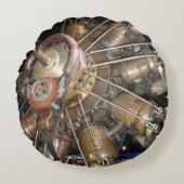 スターエンジン円枕 ラウンドクッション (正面)