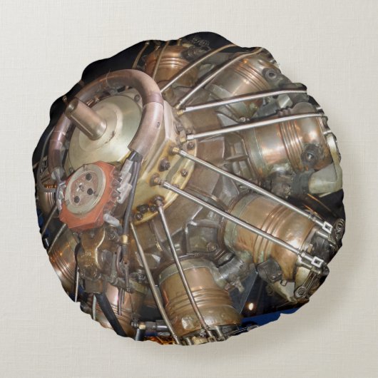 スターエンジン円枕 ラウンドクッション (裏面)