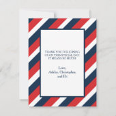 スターオブデイビッドサンキューカード – ボーイ サンキューカード (裏面)