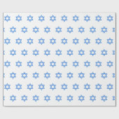 スターオブデイビッドプリント ラッピングペーパー (フラット)