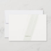 スターオブデイビッド悔やみや弔慰サンキューカード サンキューカード (裏面)