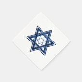 スターオブデービット |青クラシックミニマモダンリスト スタンダードカクテルナプキン (角)