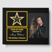 スターオブフェイム誕生日 ゲストブック (正面)