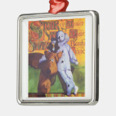 スターオブプレミア疑問に思ムスクエアオーナメント メタルオーナメント (左)