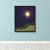 スターオブベツレヘムキャンバスプリント キャンバスプリント (インサイチュ (ウッドフロア))