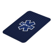 スターオブライフ救急医療隊員救急医療Sデコール マグネット (左側)