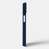 スターオブライフ救急医療隊員EMSオンブルーカーボンファイバー Case-Mate iPhoneケース (裏面 / 右)