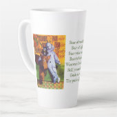 スターオブ疑問に思トレーラテマグ カフェラテマグ (左アングル)