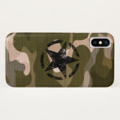 スターオンバーラップスタイル Case-Mate iPhoneケース (裏面(横))