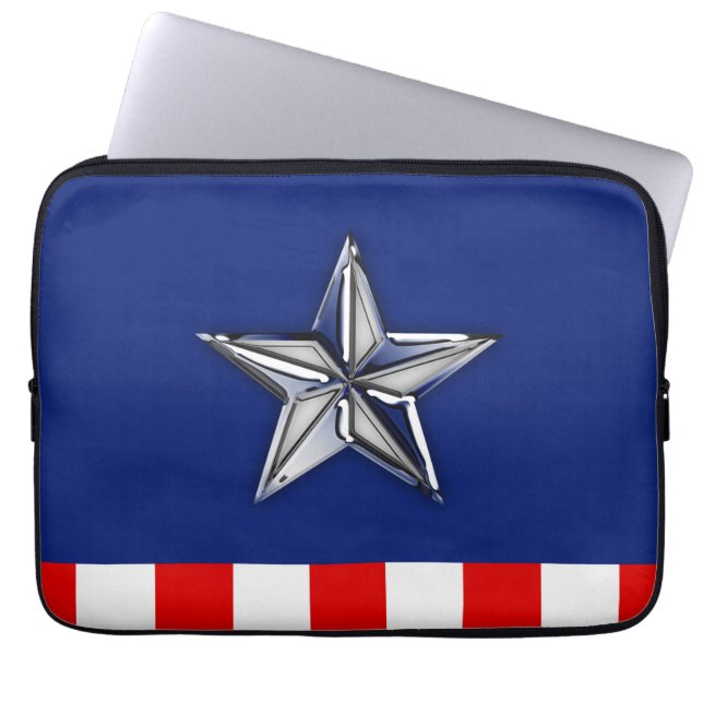 スターオンフェスティバル愛国色 ラップトップスリーブ (正面)