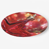 スターオーナメントクリスマス ペーパープレート (アングル)