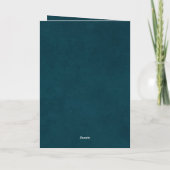 スターオ疑問に思ブフォールデッドホリデーカード シーズンカード (裏面)