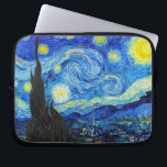 スターカッコいいリーナイトビンセント・ファン・ゴッホ絵画 ラップトップスリーブ<br><div class="desc">Starry Night by Vincent Van Gogh paintingの古いマスターカッコいい最高傑作アートが印象派の痛みの飽和色の美しい美しい高解像の風景の風景アートのポストの装飾を再考素晴らしした</div>