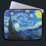 スターカッコいいリーナイトビンセント・ファン・ゴッホ絵画 ラップトップスリーブ<br><div class="desc">Starry Night by Vincent Van Gogh paintingの古いマスターカッコいい最高傑作アートが印象派の痛みの飽和色の美しい美しい高解像の風景の風景アートのポストの装飾を再考素晴らしした</div>