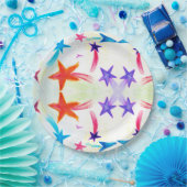 スターカラフルカスタム紙プレート9インチ ペーパープレート (パーティー)