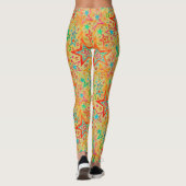 スターカラフルグランジパターンのシームレス+アイディア レギンス (裏面)