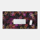 スターカラフルズが踊る デスクマット (キーボード&マウス)