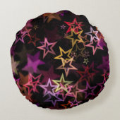 スターカラフルズが踊る ラウンドクッション (裏面)