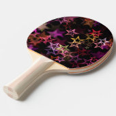 スターカラフルズが踊る 卓球ラケット (正面アングル)