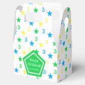 スターカラフルズ少年たち第3誕生日 フェイバーボックス (オープン)