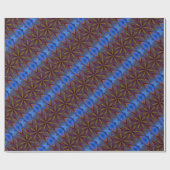 スターカラフルズ抽象デザイン ラッピングペーパー (フラット)