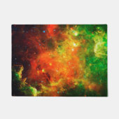 スターカラフルリー星雲 ドアマット (正面)