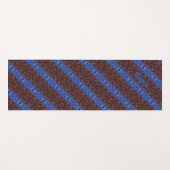 スターカラフル抽象デザインパーソナライズされた ヨガマット (正面(横))