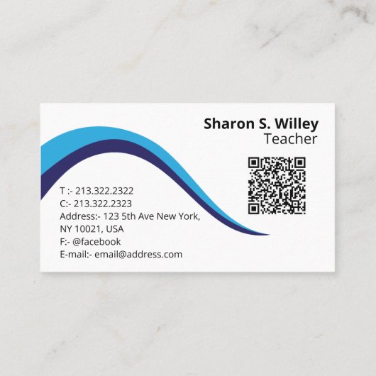 スターカラフル教育ユニーク名刺 名刺