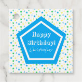 スターカラフル・ボーイズ4th誕生日 フェイバータグ (正面)