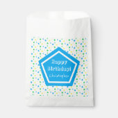 スターカラフル・ボーイズ4th誕生日 フェイバーバッグ (正面)