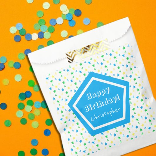 スターカラフル・ボーイズ4th誕生日 フェイバーバッグ