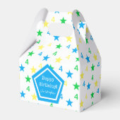 スターカラフル・ボーイズ4th誕生日 フェイバーボックス (正面サイド)