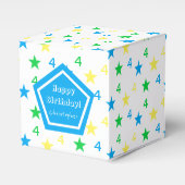 スターカラフル・ボーイズ4th誕生日 フェイバーボックス (正面サイド)