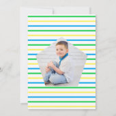 スターカラフル・ボーイズ4th誕生日 招待状 (裏面)