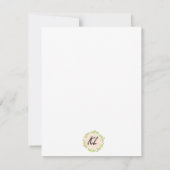 スターカードに願い事をする サンキューカード (裏面)