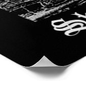 スターカーブラックメタル ポスター (角)