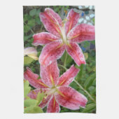 スターガザーリリーズガーデンフローラ キッチンタオル (縦)