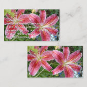 スターガザーリリーズガーデンフローラ 名刺 (正面/裏面)
