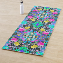 スターガザーリリー、バラとピンクハイビスカスコラージュ