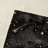 スターガジングバチェロレッテウィークエンドシアルブラック ビーチタオル (インサイチュ)