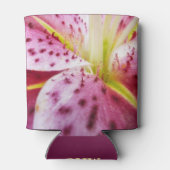 スターガーザーリリーブライトマゼンタフローラ 缶クーラー (裏面)