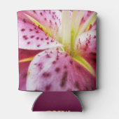 スターガーザーリリーブライトマゼンタフローラ 缶クーラー (裏面)