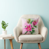 スターガーザーリリー花の水色 – wb 02 クッション (椅子)